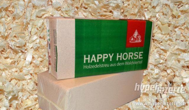 Podestýlka bezprašné hobliny HAPPY HORSE 20kg 450l - foto 1