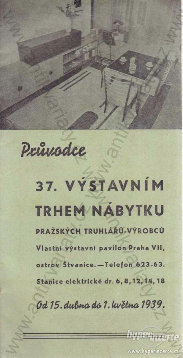 Průvodce 37. výstavním trhem nábytku 1939 - foto 1