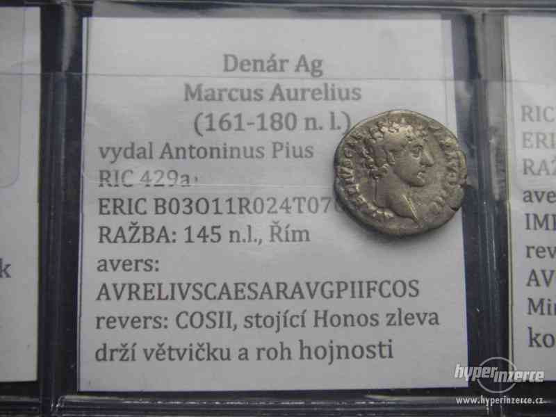 Denár AR Marcus Aurelius,  RIC 429a - foto 1