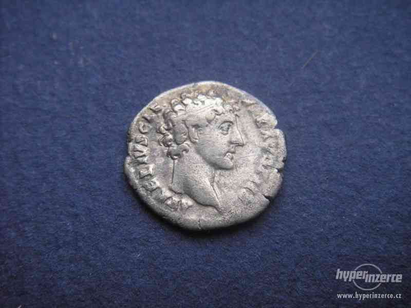 Denár AR Marcus Aurelius,  RIC 429a - foto 2