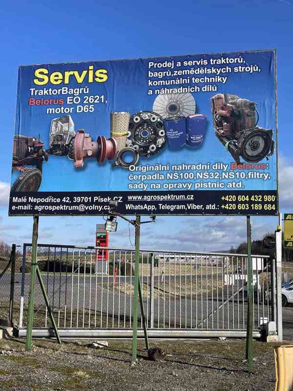 Nd na bagr Belarus , traktorbagr Belarue EO 2621 mot.D 65 M - foto 14