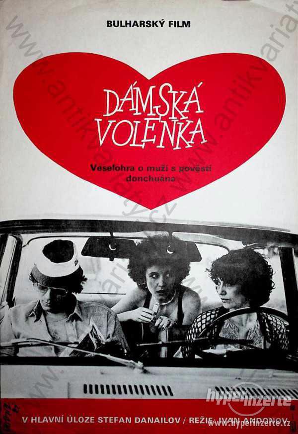 Dámská volenka Karel Vodák film plakát Danailov - foto 1
