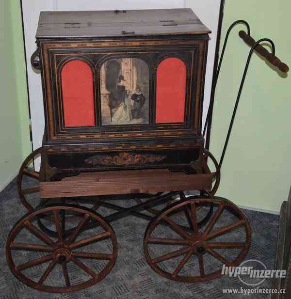 Prodám flašinet, drehorgel, leierkasten - foto 1