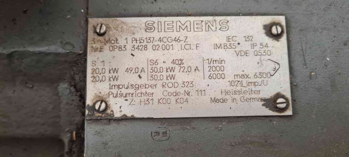 Použitý elektromotor z horizontky WS 8010, WENZ, r. v. 1989 - foto 10