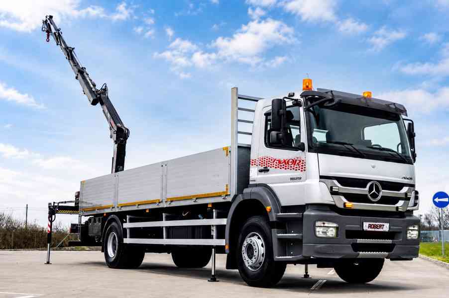 MERCEDES AXOR 1829 VALNÍK + HYDRAULICKÁ RUKA EURO5 - foto 6