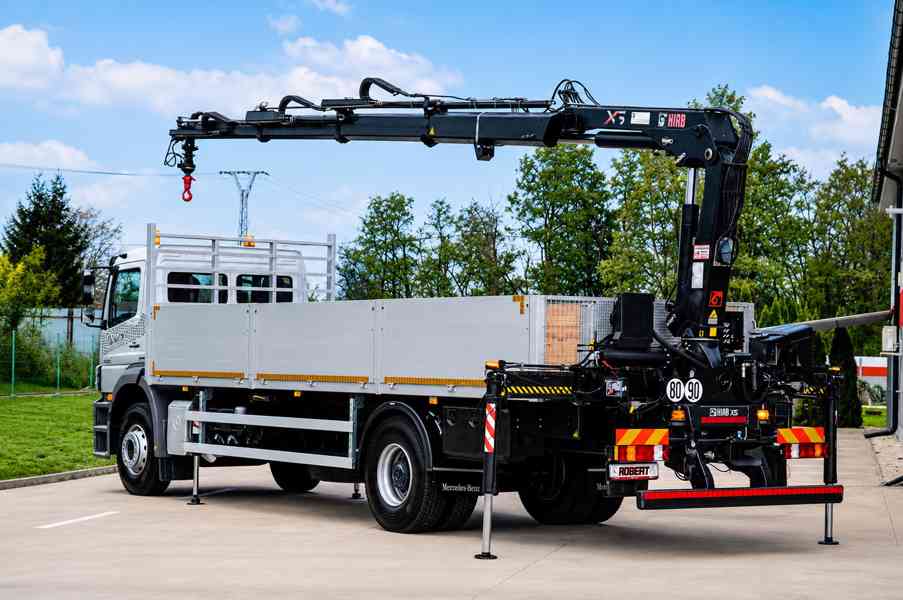 MERCEDES AXOR 1829 VALNÍK + HYDRAULICKÁ RUKA EURO5 - foto 3