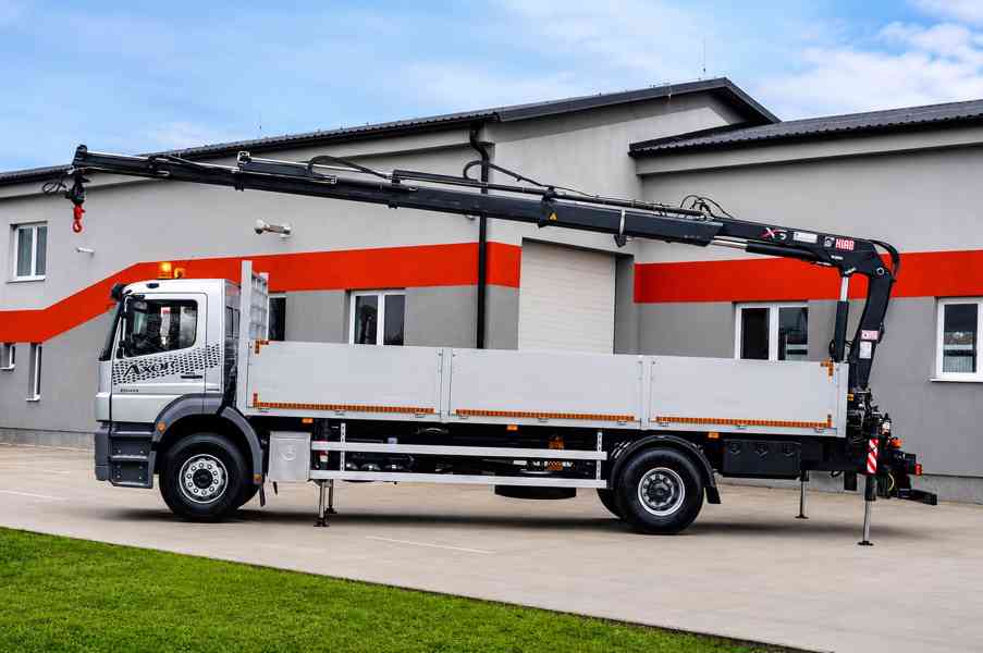 MERCEDES AXOR 1829 VALNÍK + HYDRAULICKÁ RUKA EURO5 - foto 2