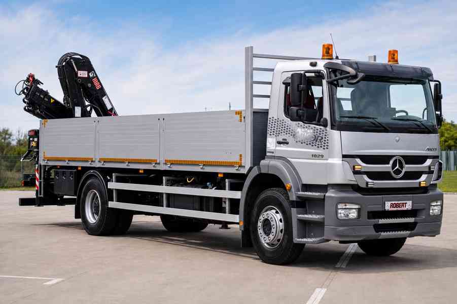 MERCEDES AXOR 1829 VALNÍK + HYDRAULICKÁ RUKA EURO5 - foto 10