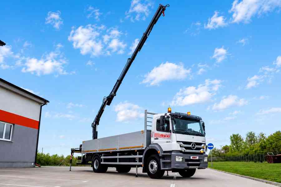 MERCEDES AXOR 1829 VALNÍK + HYDRAULICKÁ RUKA EURO5 - foto 7