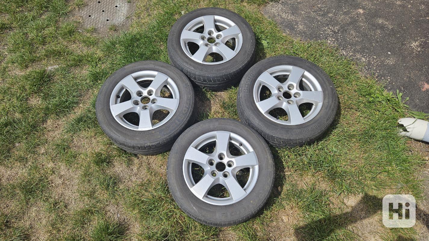 Originální ALU kola, disky Škoda Sprint 185/60R14 - foto 1