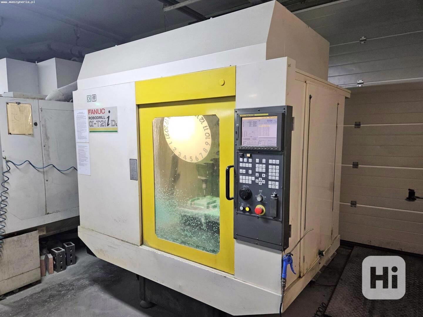 CNC obráběcí centrum FANUC Robodrill ALPHA T21iDL - foto 1