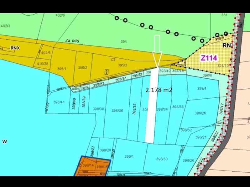 Pozemek 2.178 m2 s vlastní vodní plochou - foto 10