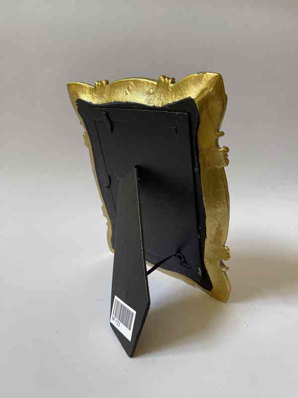 Zlatý rámeček na foto - zdobený reliéf - foto 2