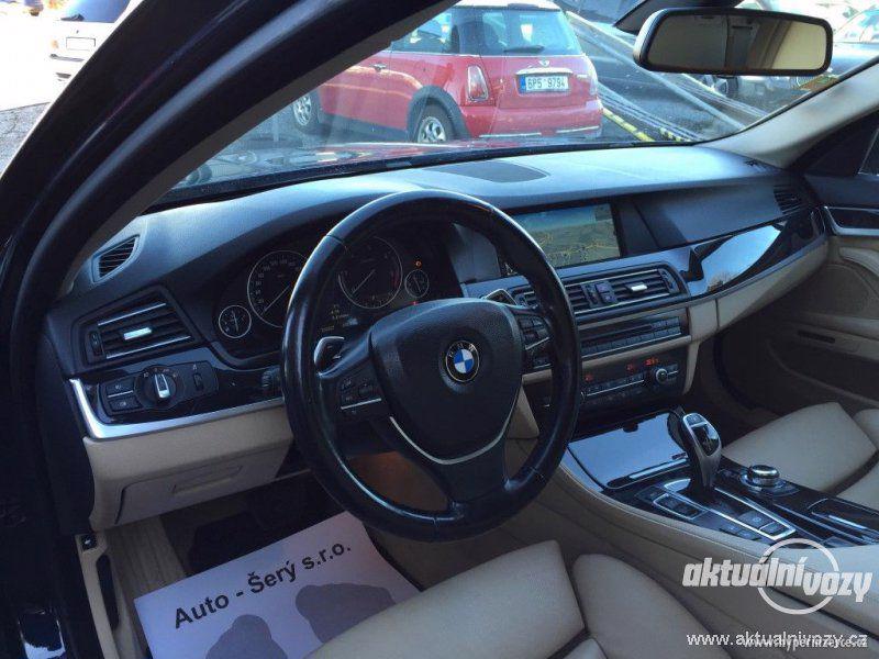 BMW Řada 5 3.0, nafta, automat, r.v. 2011, navigace, kůže - foto 9