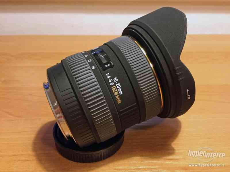 SIGMA 10-20 mm f/4-5.6 EX DC HSM pro Canon EF - foto 2