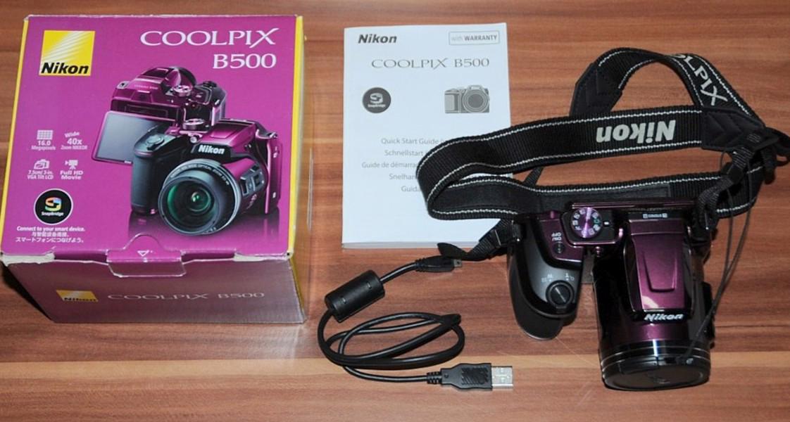 Nikon CoolPix B500 40 Op.ZOOM, Full HD Video, WIFI - foto 3