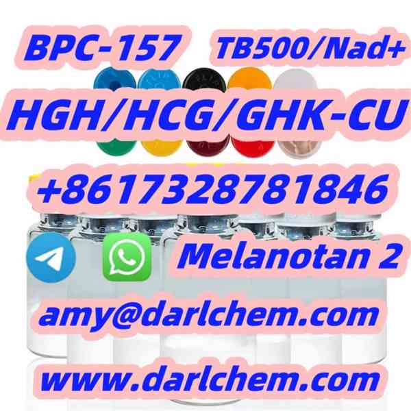 HGH 191AA BPC-157 TB-500 raw powder 12629-01-5 Factory - foto 2