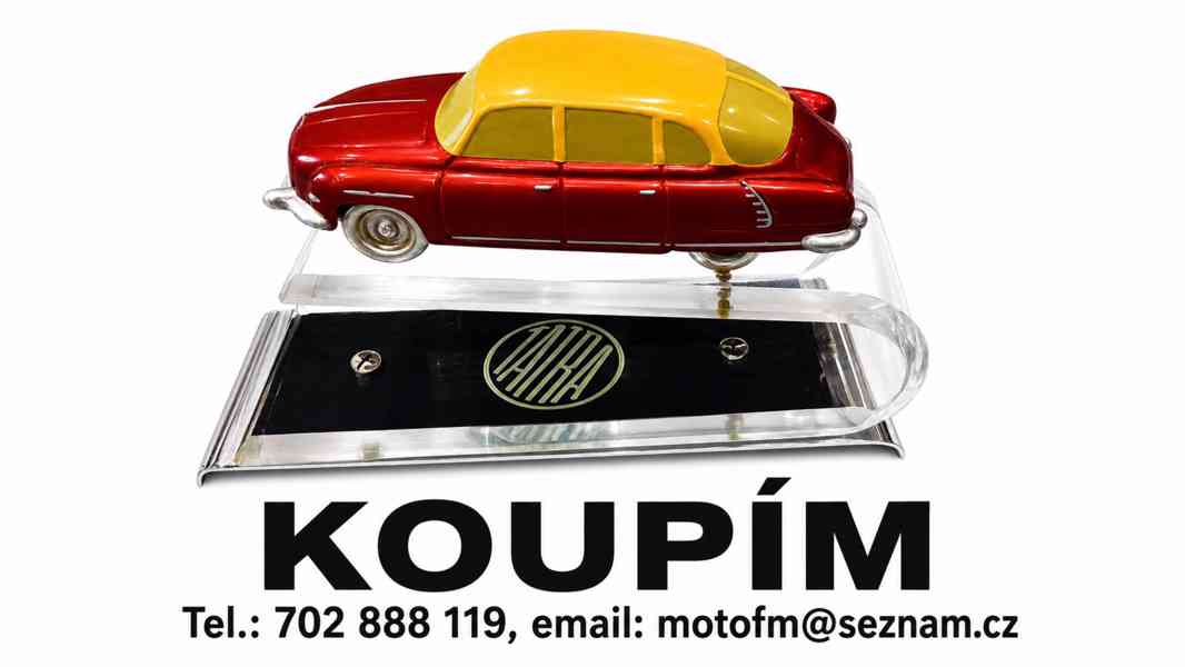 Koupím starý reklamní model odlitek Tatra 603, 613, Tatrapl. - foto 6