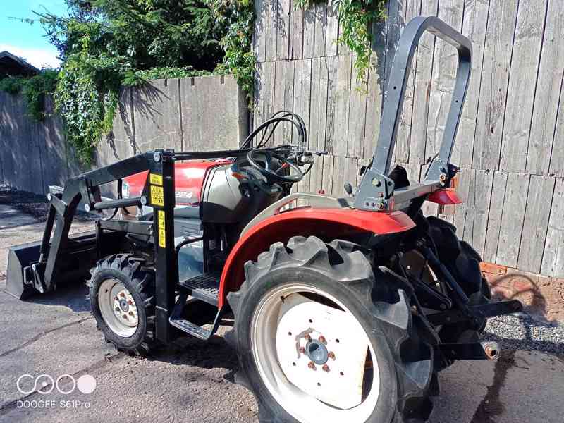 malotraktor Yanmar EF 224 servo nový nakladač - foto 5