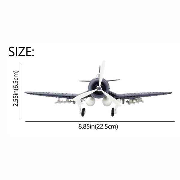 4D model nacvakávací stavebnice Corsair F4U (tmavý) 1:48 - foto 6