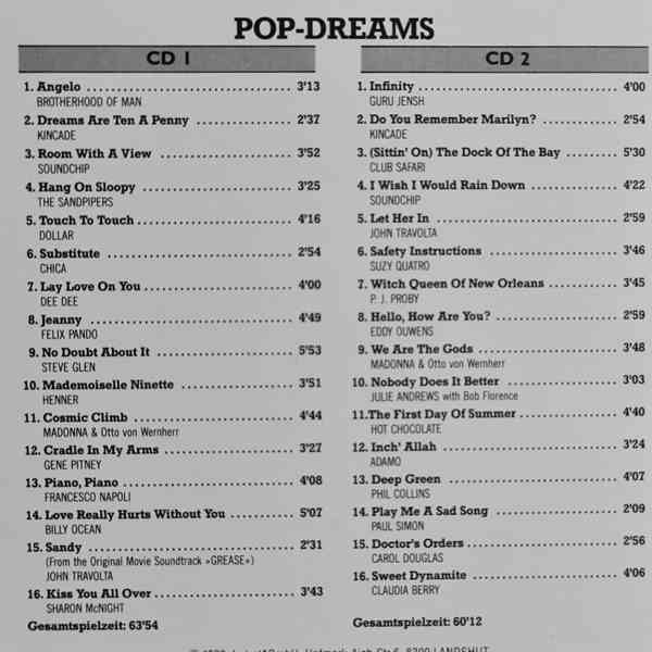 CD - POP DREAMS - (2 CD) - foto 2
