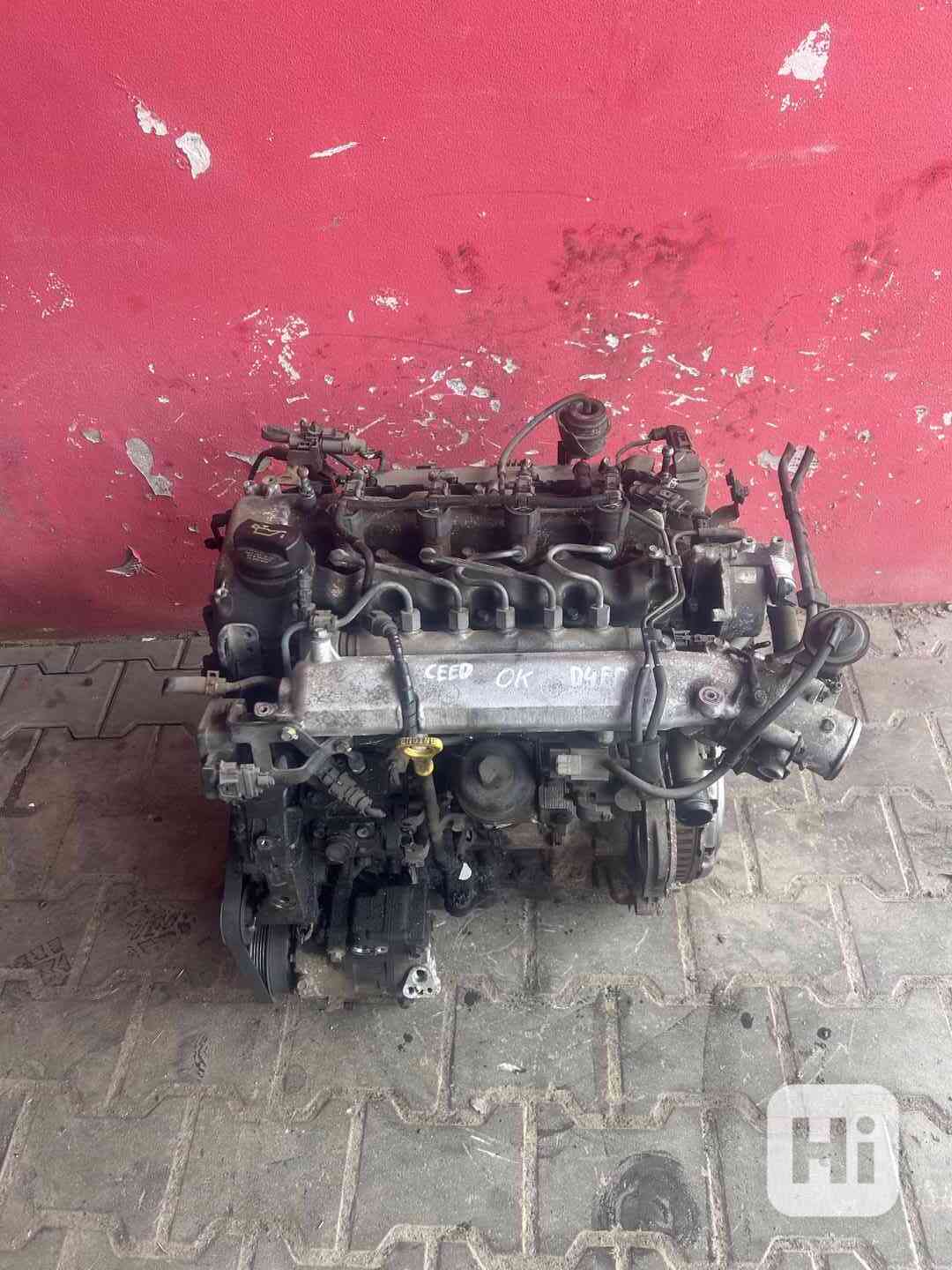 Motor Kia CEED 1,6 CRDI 84KW D4FB kompletní záruka - foto 1