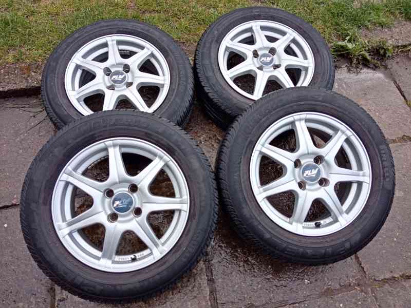 Obutá Alu kola 14ky 4x100 RENAULT DACIA NISSAN - dobírka