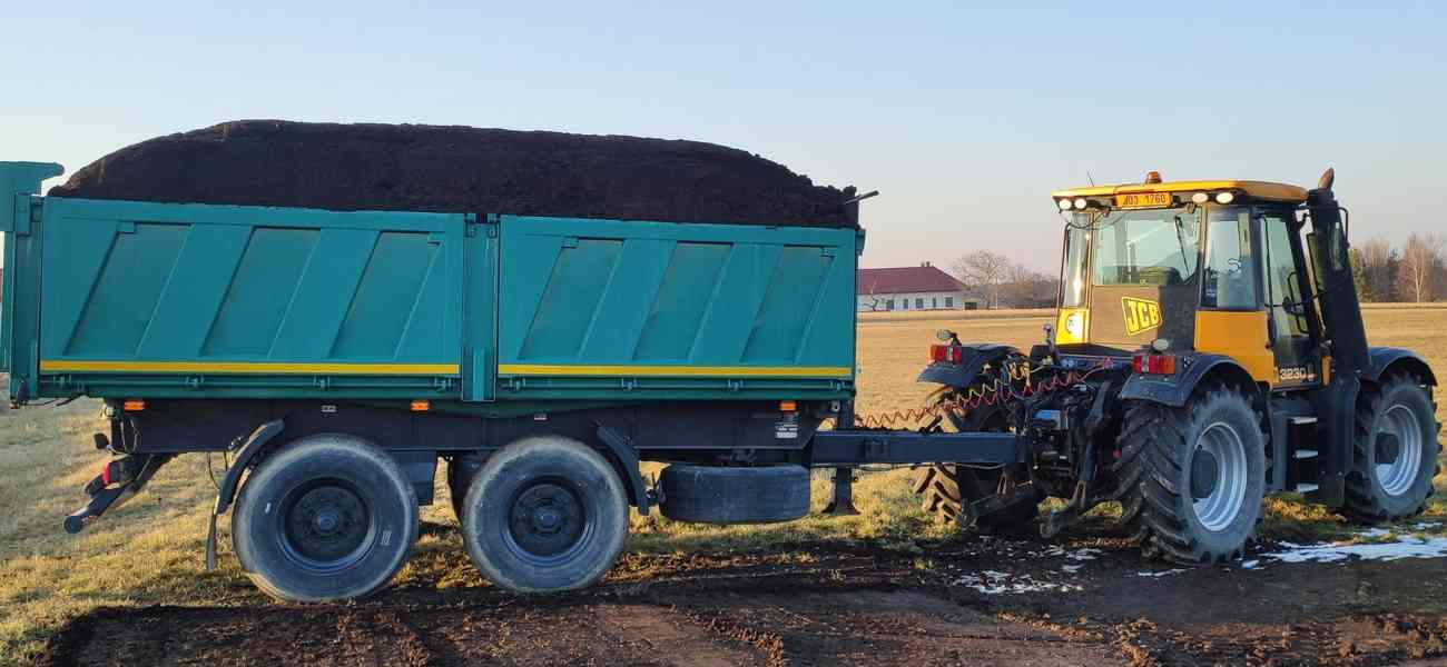 Certifikovaný BIO kompost uzrálý, pravidelně překopávaný  - foto 3