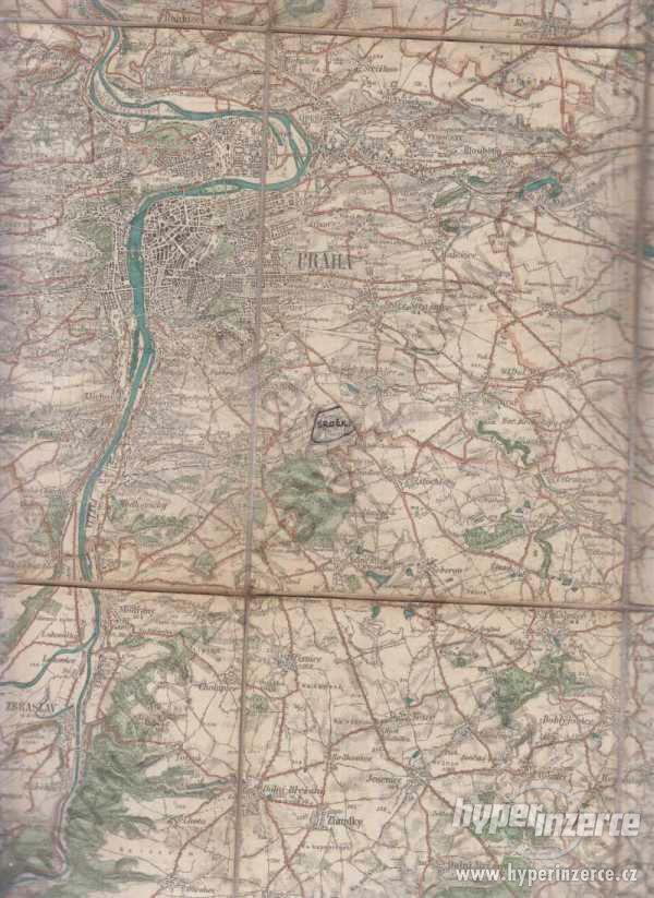 Velká Praha a okolí mapa 1:75.000 - foto 1