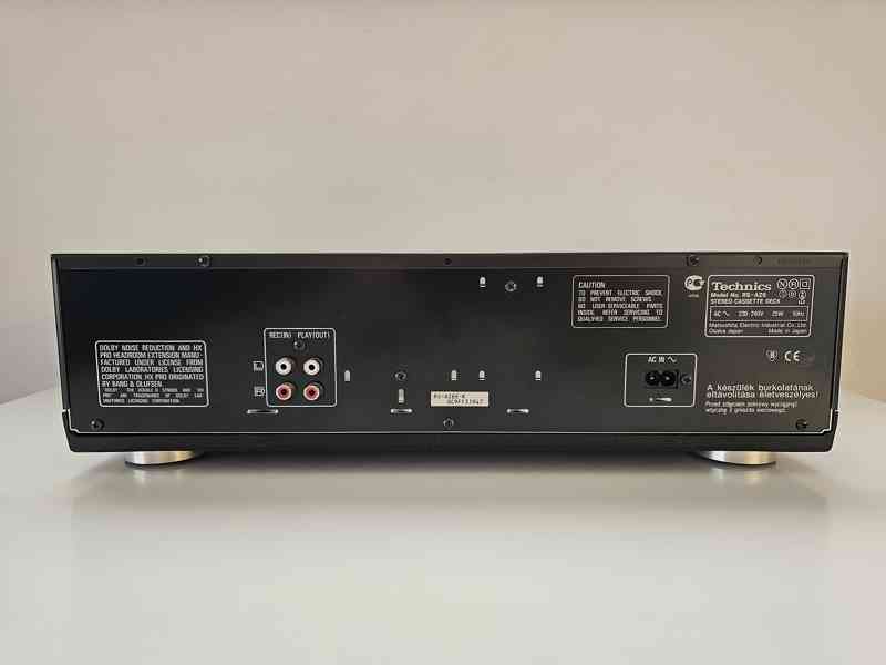 STEREOFONNÍ KAZETOVÝ MAGNETOFON TECHNICS RS-AZ6 - foto 4
