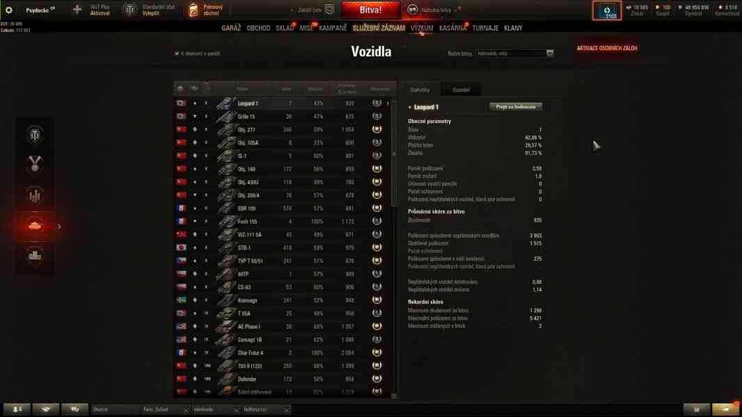 World of Tanks účet - foto 8