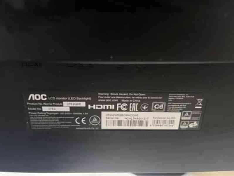 Prodám LED monitor “27” AOC 27E2QAE - foto 2