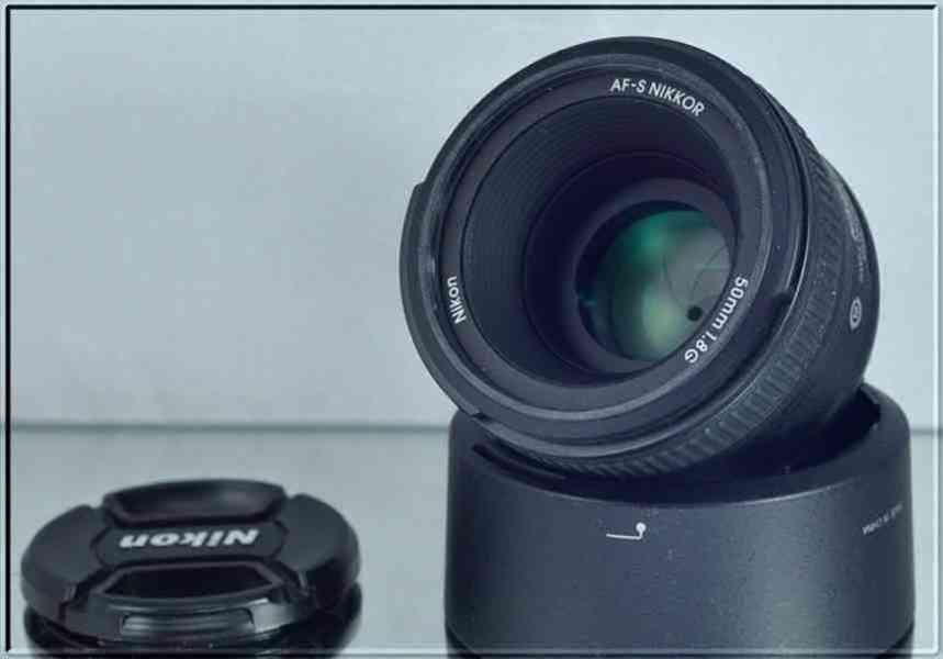Nikon AF-S Nikkor 50mm f/1.8 G **1:1.8 FX - foto 4