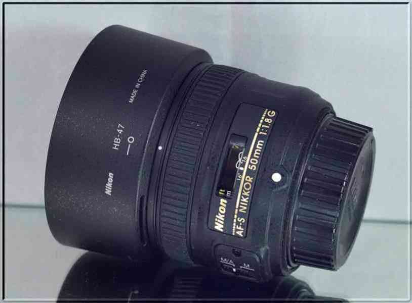 Nikon AF-S Nikkor 50mm f/1.8 G **1:1.8 FX - foto 6
