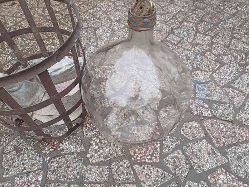 Demižon 50 L s klecí - foto 2