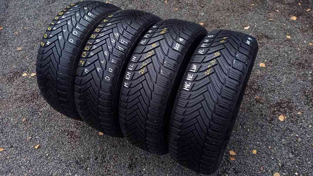 Zimní pneu 205/55 R16 4x MICHELIN Alpin 6 - foto 1