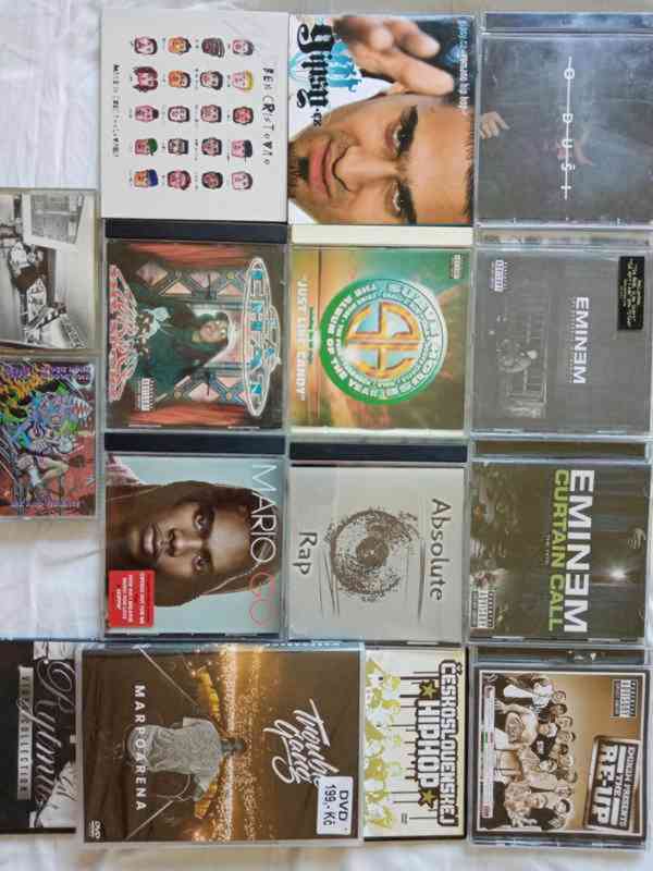 Orig. CD, DVD i MC kazety RAP hip- hop od 129 Kč - foto 2