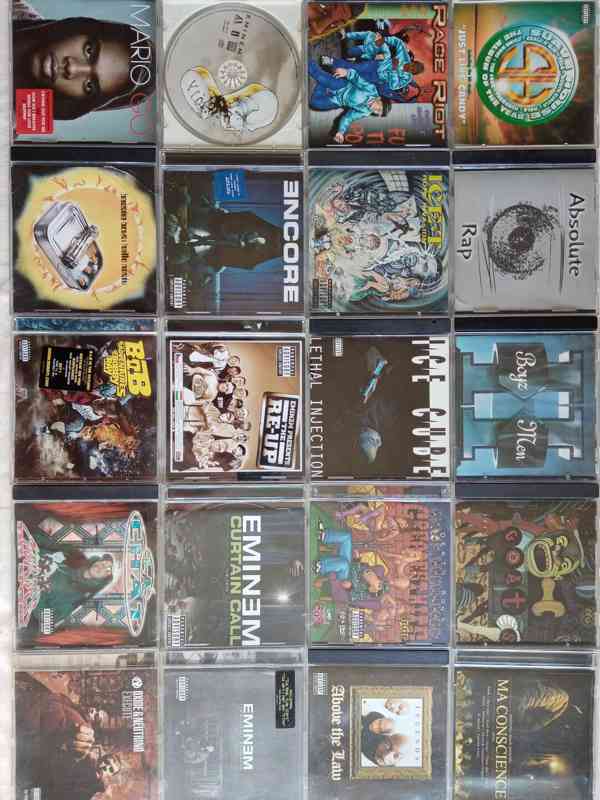 Nové foto 25.5.orig. CD,DVD,MC kazety RAP hip-hop od 129 Kč - foto 1