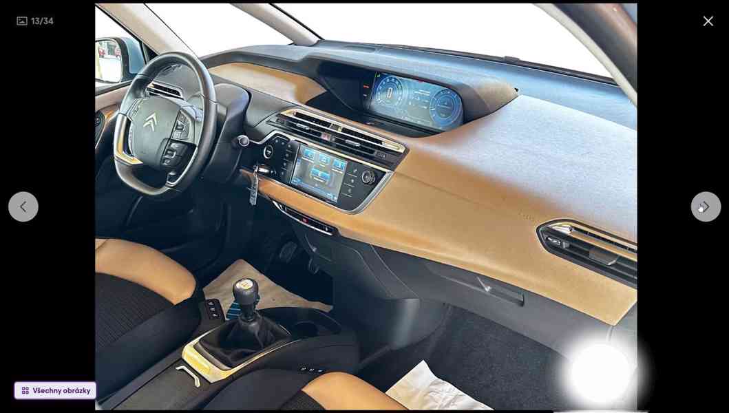 Citroën Grand C4 Picasso / SpaceTourer 1,6i benzín 115kw - foto 12