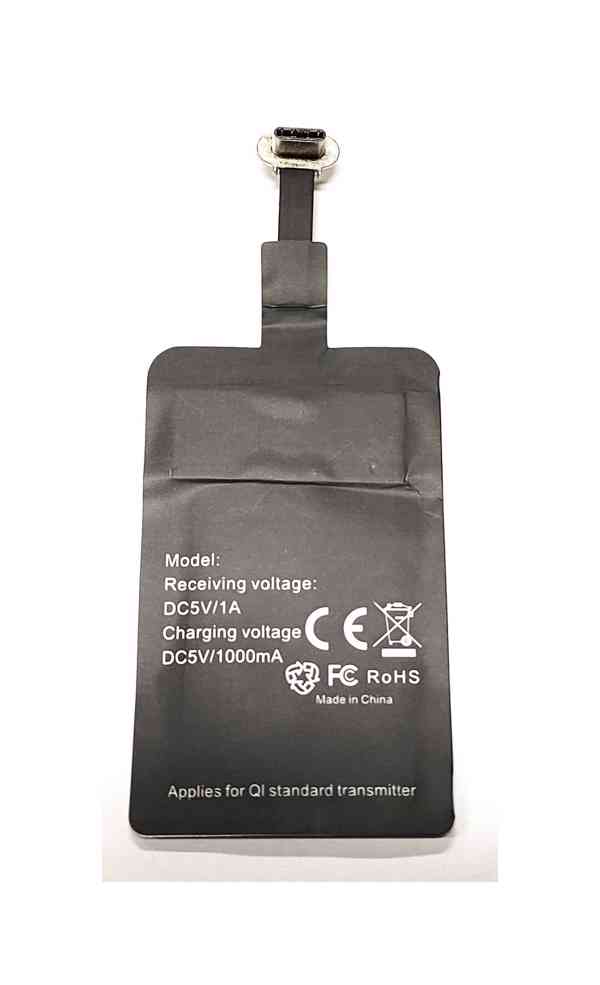 Adaptér pro bezdrátové nabíjení USB-C