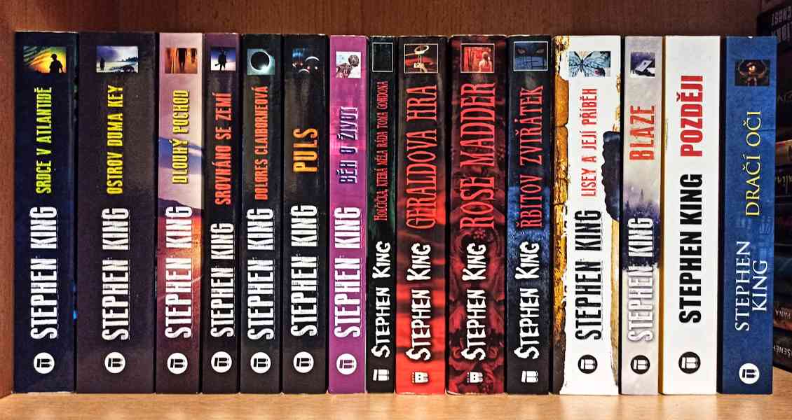 15x STEPHEN KING - prodej parádní sbírky! - foto 2