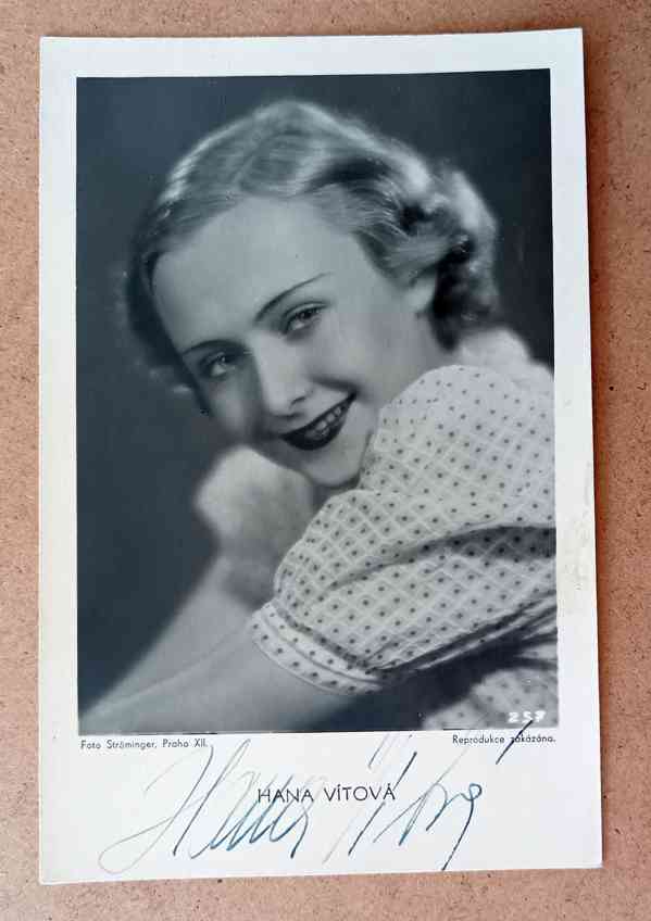 Autogramy herců první republiky  - foto 2