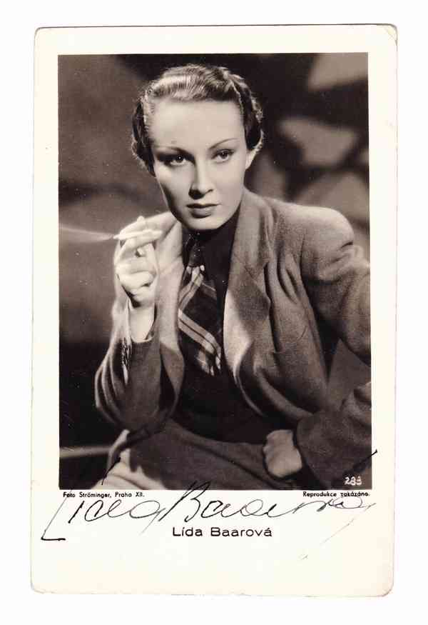 Autogramy herců první republiky  - foto 3