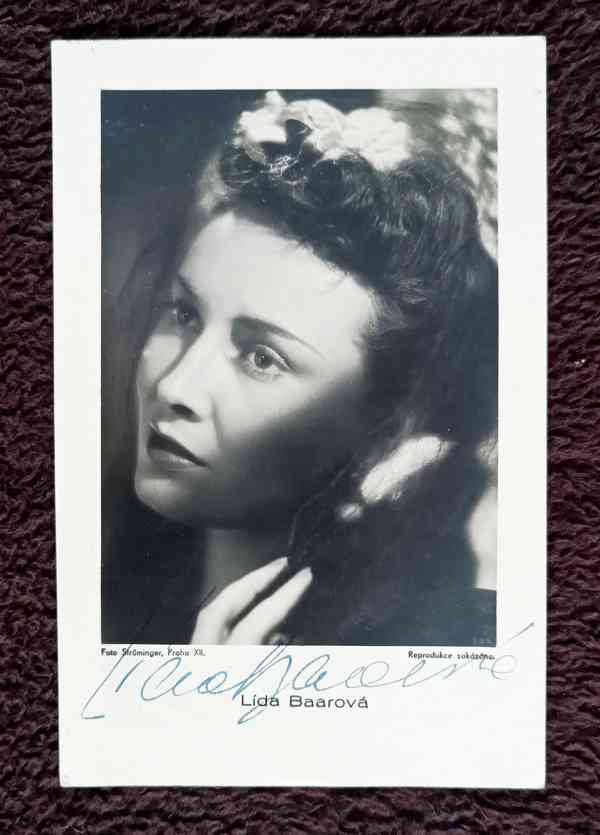 Autogramy herců první republiky  - foto 4