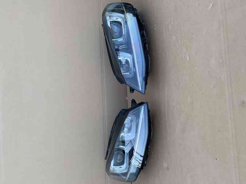 xenon vw golf 7 VII pravy levy BezLED, LED - foto 8