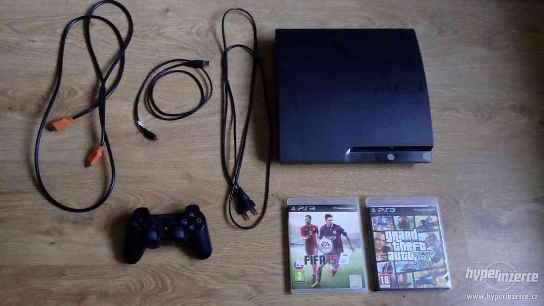 Playstation 3 + GTA V, FIFA 15 - - foto 3