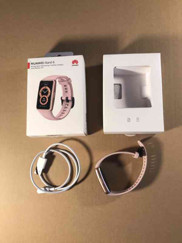 Chytré Hodinky Huawei Band 6 Sakura Pink,  - foto 3