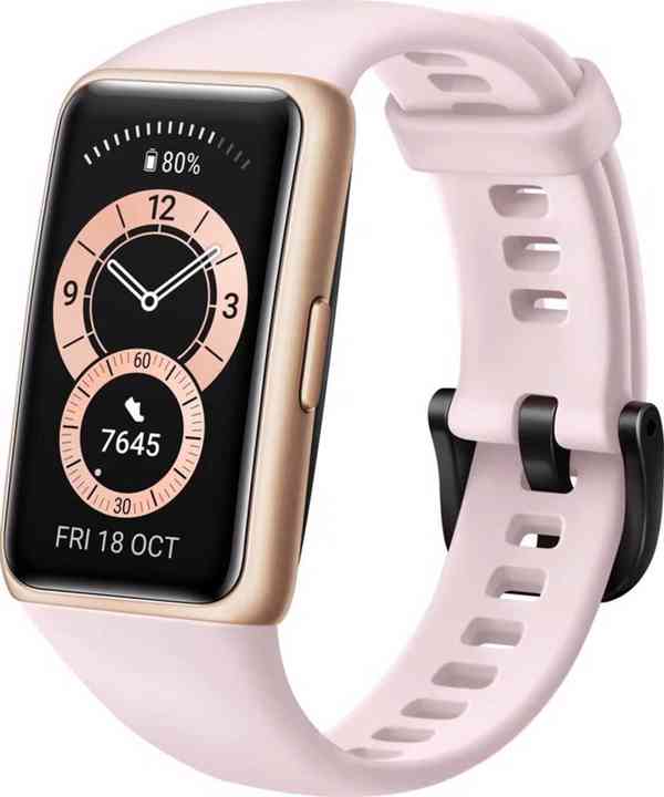 Chytré Hodinky Huawei Band 6 Sakura Pink,  - foto 9