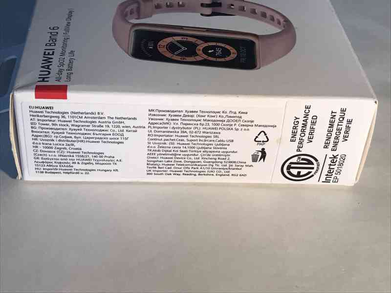 Chytré Hodinky Huawei Band 6 Sakura Pink,  - foto 8