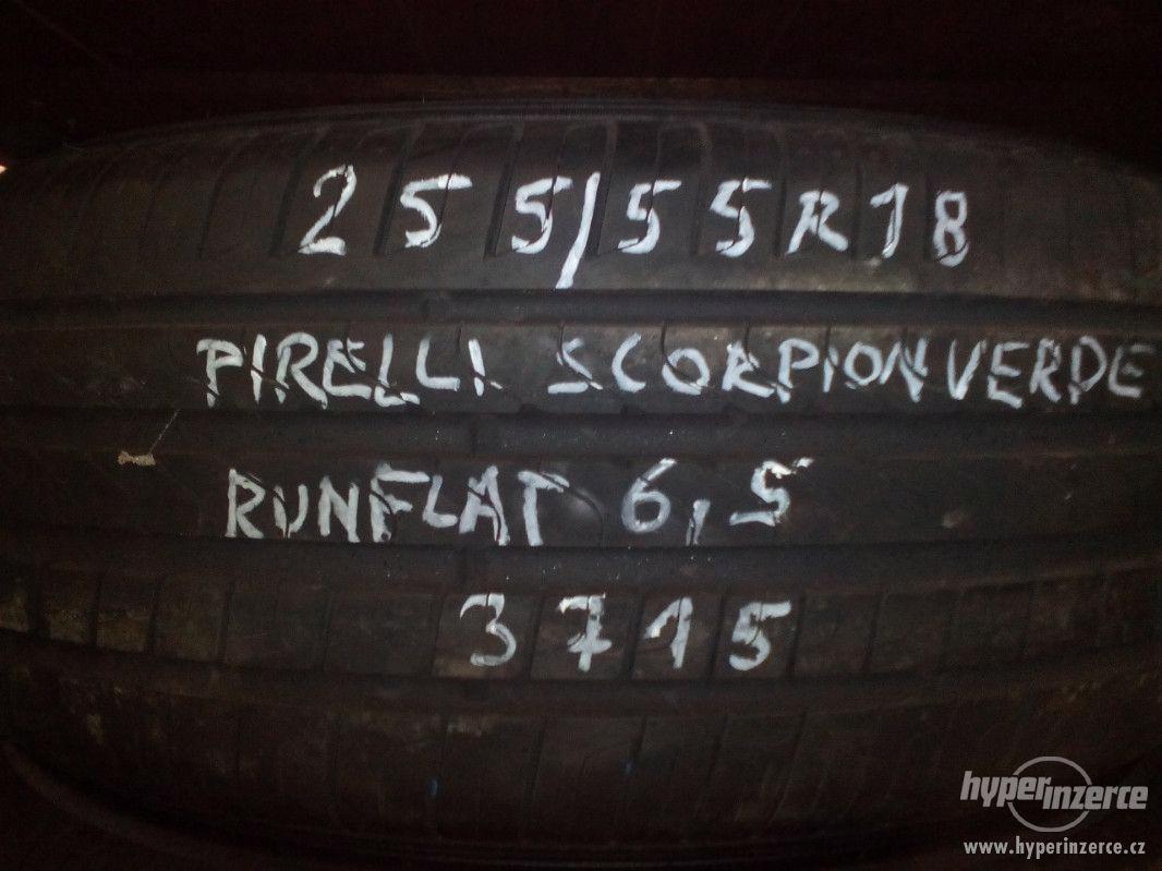 255/55 R18 letní Pirelli Runflat - foto 1